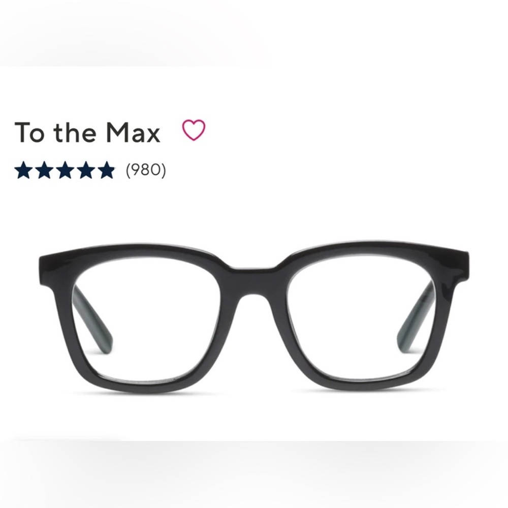 To the Max Black Eyeglasses